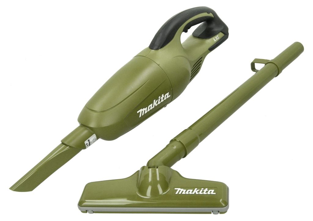 Odkurzacz akumulatorowy Makita DCL 180 ZO 18 V 0,65 l Olive Zdjęcie produktu 