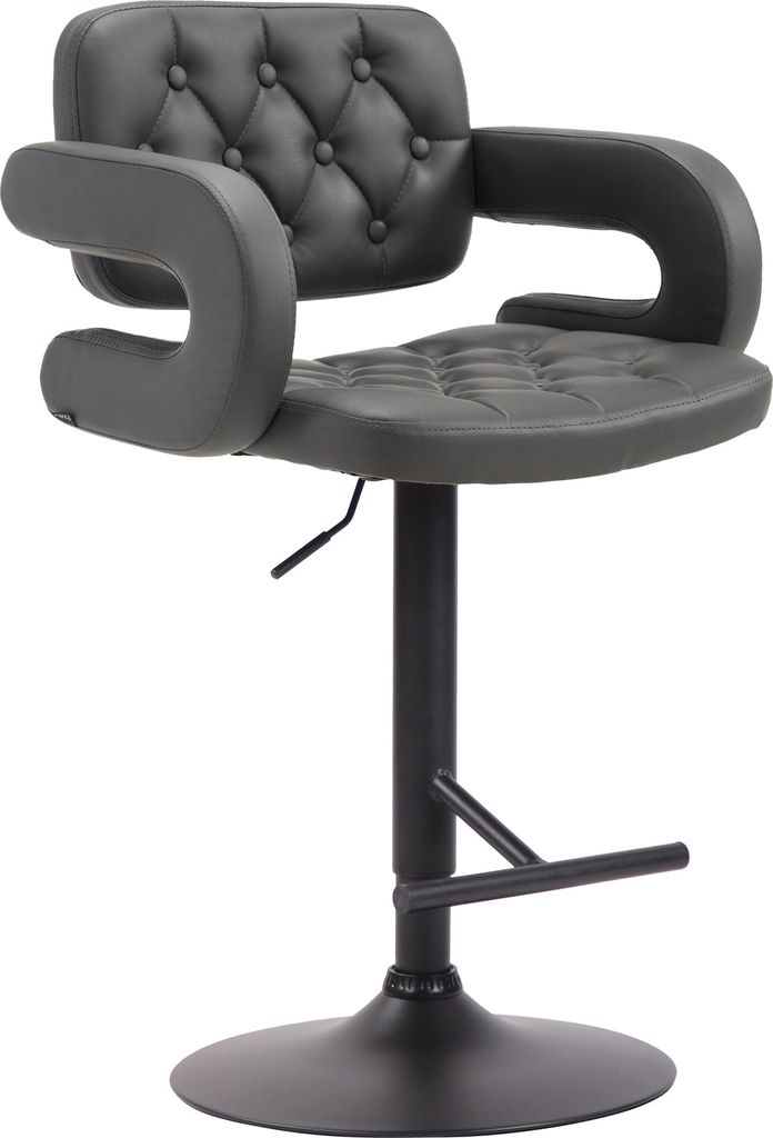 Barhocker HLO-CP15 schwarz grau