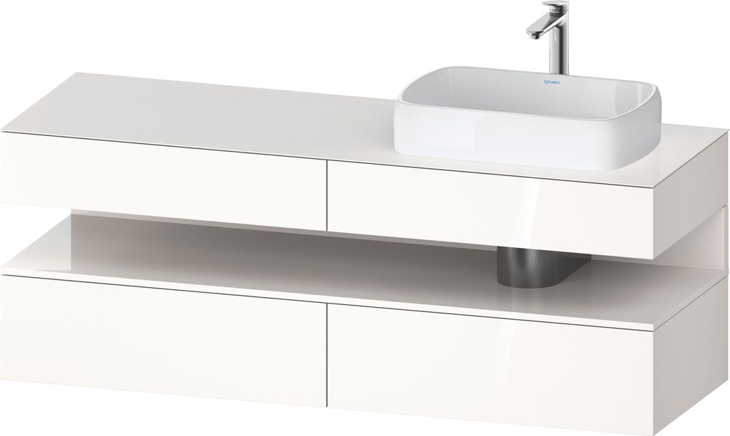 DURAVIT QA4778022220010 QAT KWTU WH Ek. 1600x550x600 Wß Produktbild 