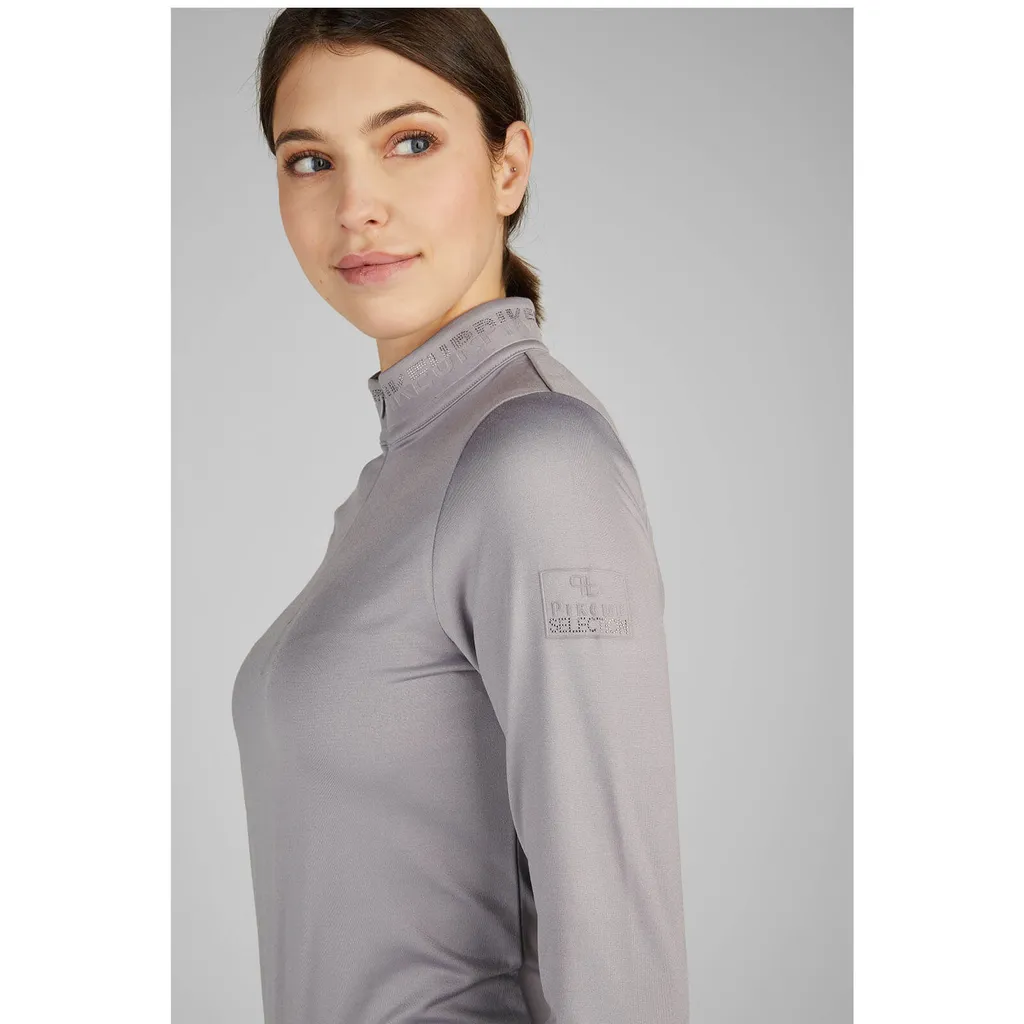 Haut technique Pikeur Selection Cloud Lilac stretch et zippé taille 42 - 4