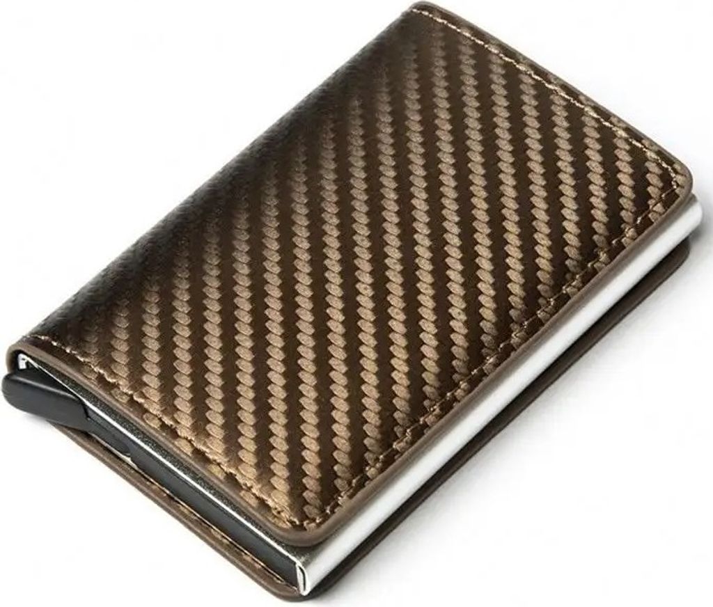 MINI WALLET Izmael Leo - Hnedá pánska peňaženka s RFID Obrázok produktu 