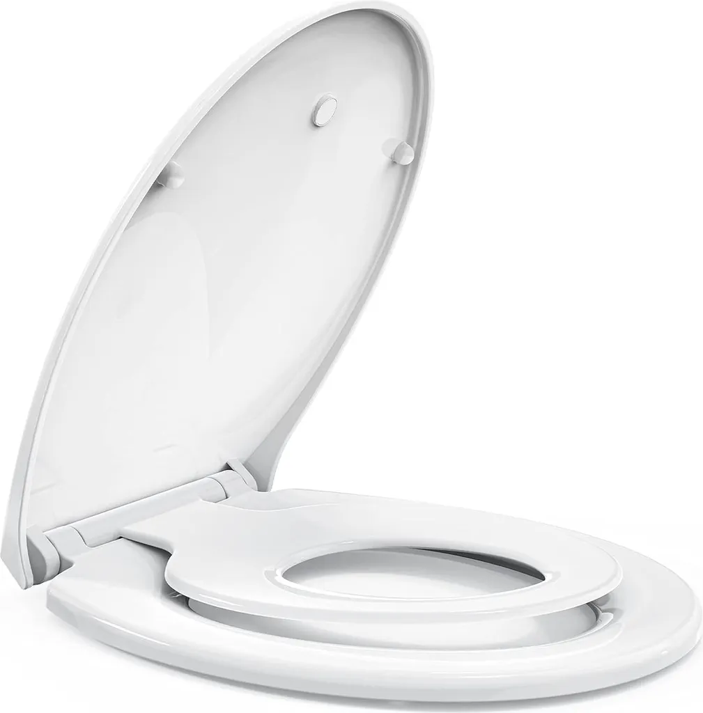 Abattant WC pour apprentissage propreté avec siège enfant magnétique
