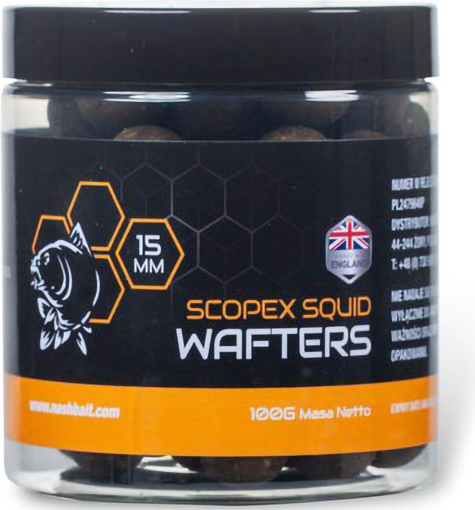 Nash Scopex Squid Wafters 15mm 100g