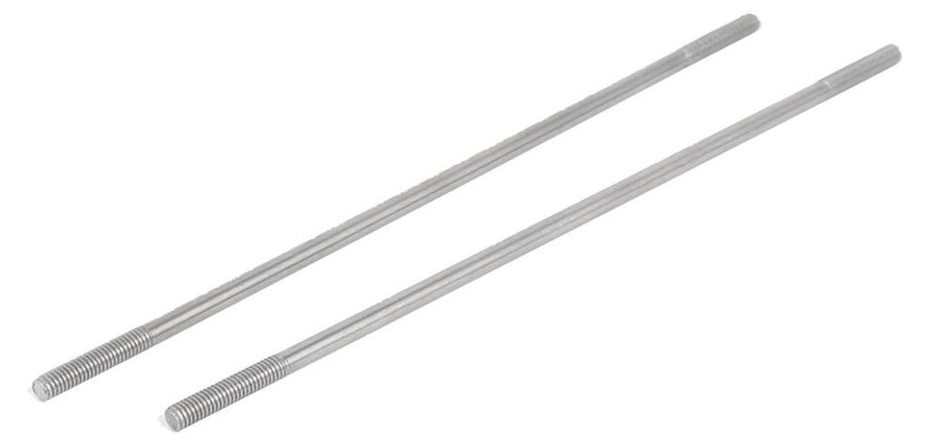 5 Stš¹ck Doppelend Gewindestift Schraube M4x130mm aus 304 Edelstahl