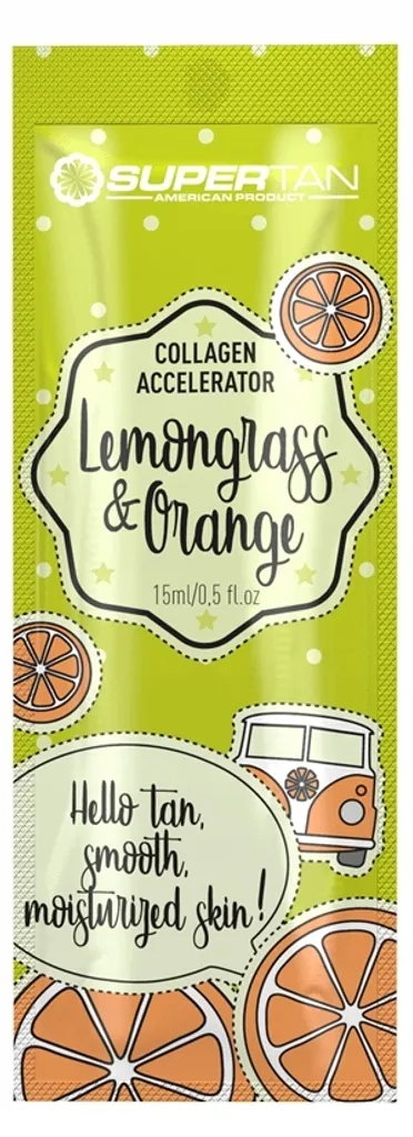 Accélérateur de Bronzage Supertan Lemongrass x10 pour Teint Intense