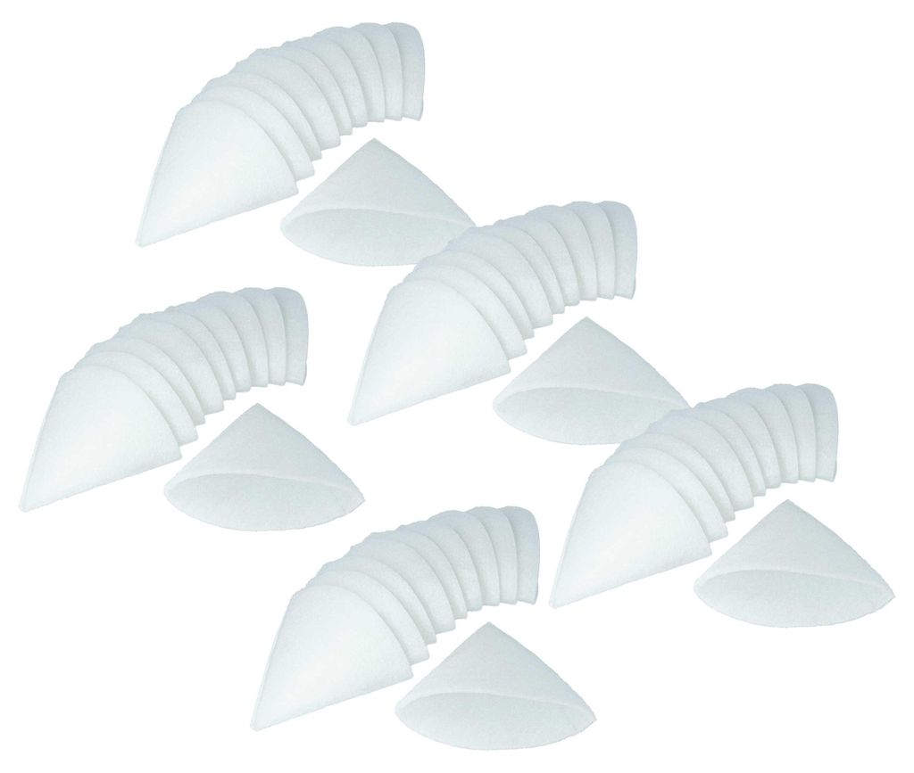 vhbw 50x Kegelfilter für Lüftungsanlage z.B. kompatibel mit Produktbild 