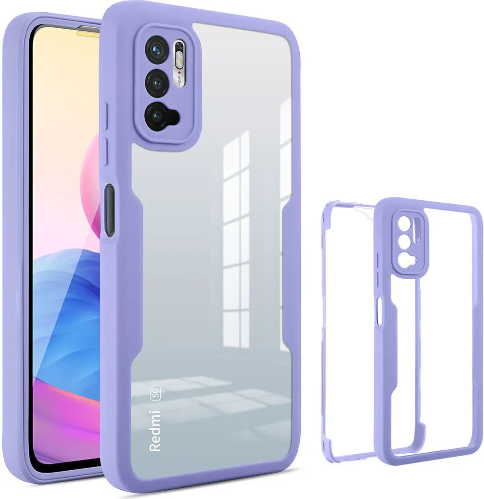 Offerta Custodia Xiaomi Poco M3 Pro 5G Viola - Full Protection 360