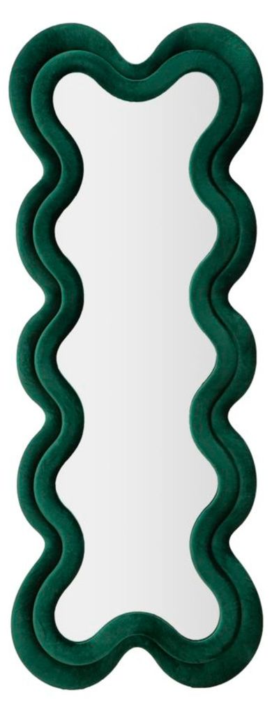 FURNLUX Specchio da parete Monica, verde, 58 cm / Colore Immagine del prodotto 