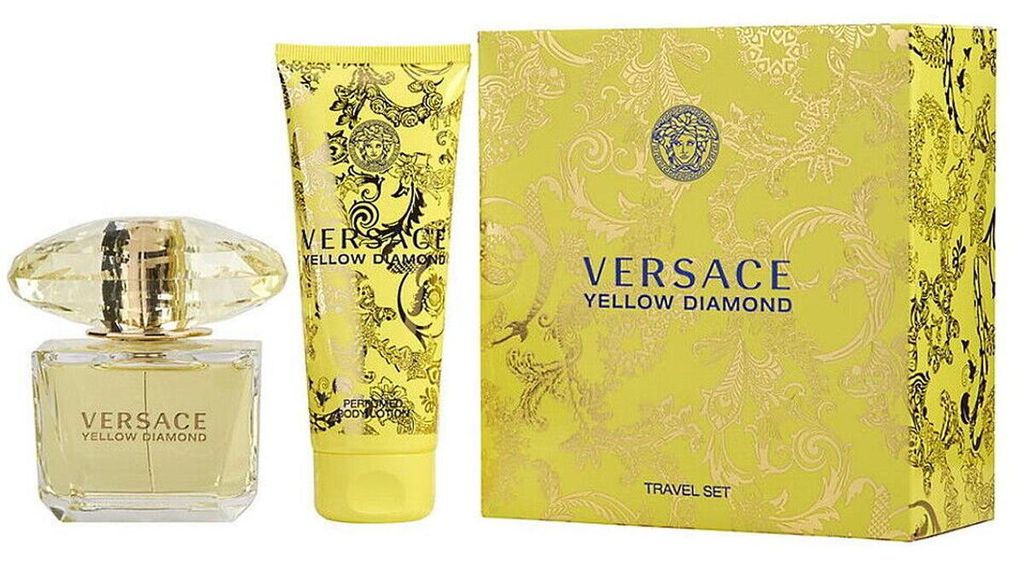 Versace Yellow Diamond Coffret Eau de Toilette 90ml + Lait Image du produit 