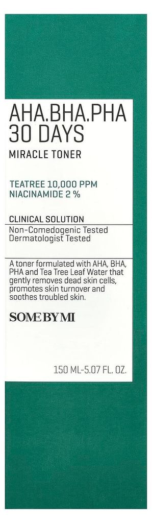 Some By Mi Aha.bha.pha 30 Days Miracle Toner (150 ml) Productafbeelding 