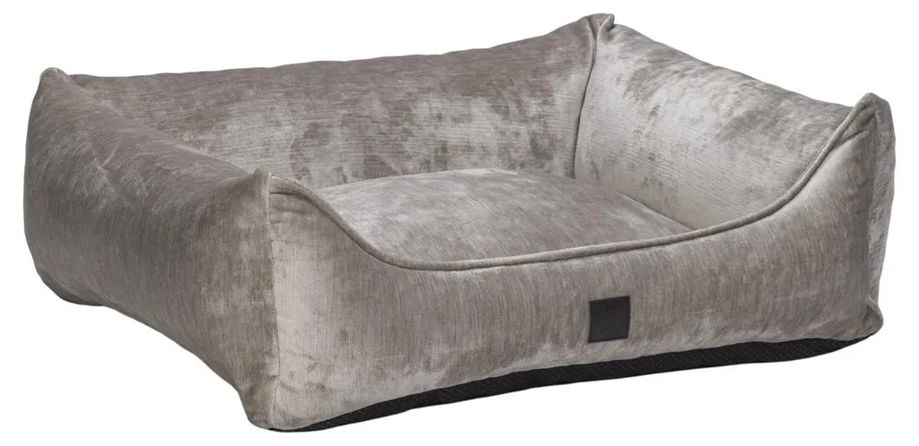 Panier chien Soft Essence Gris 80x70cm avec mousse mémoire de forme