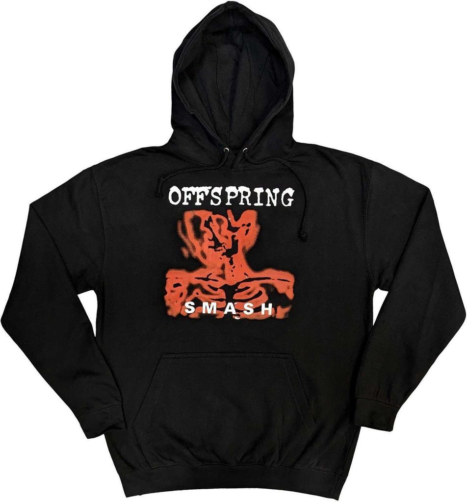 The Offspring - "Smash" Hoodie zum Überziehen für Herren/Damen Uni RO9764 (L) (Schwarz)