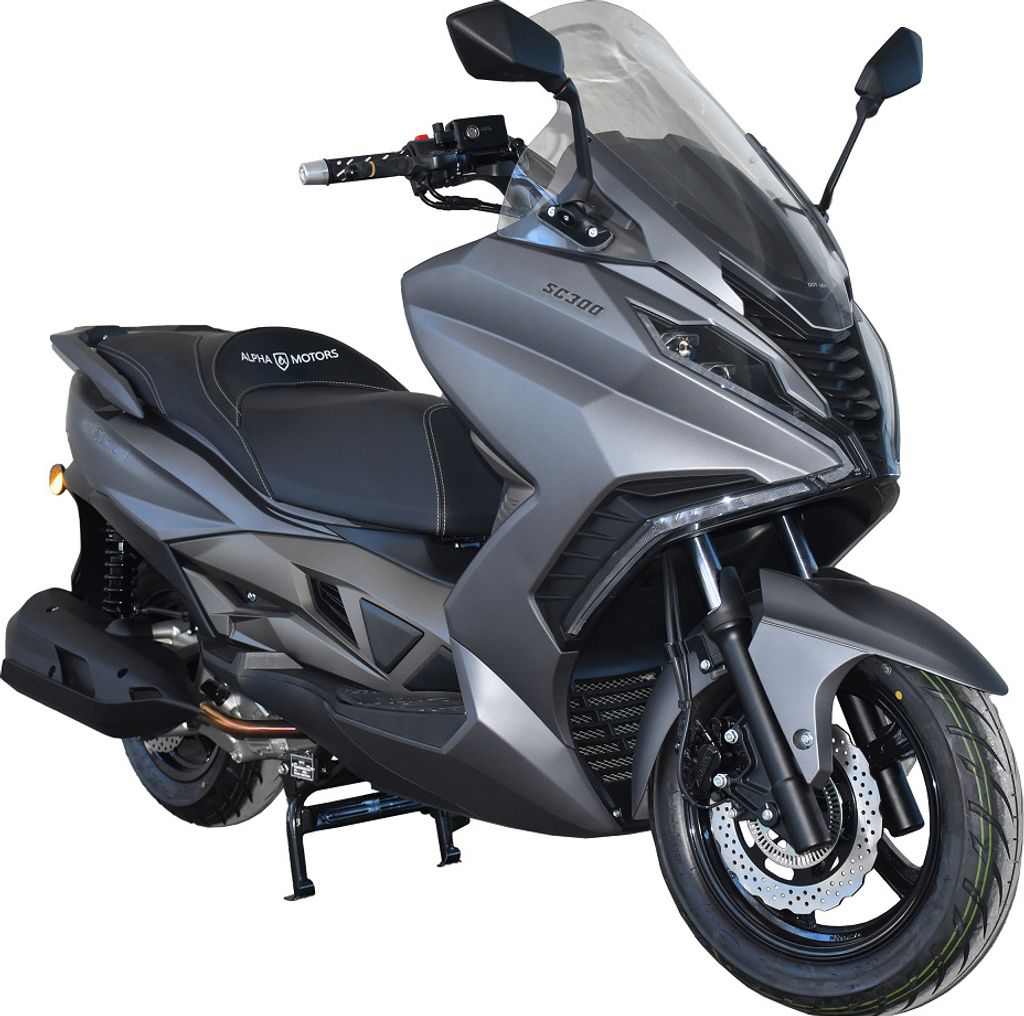Motorroller Sport Cruiser 300 276 ccm 125 km/h EURO 5 grau Produktbild 