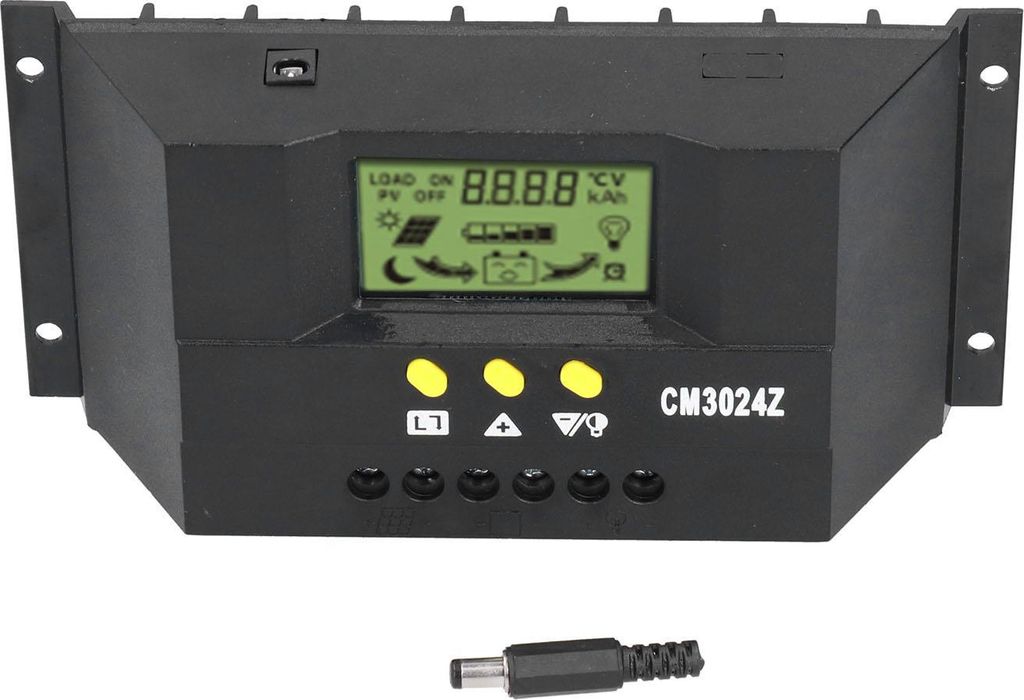 12/24V Solarladeregler CM3024Z – 30A PWM Solar Controller Produktbild 