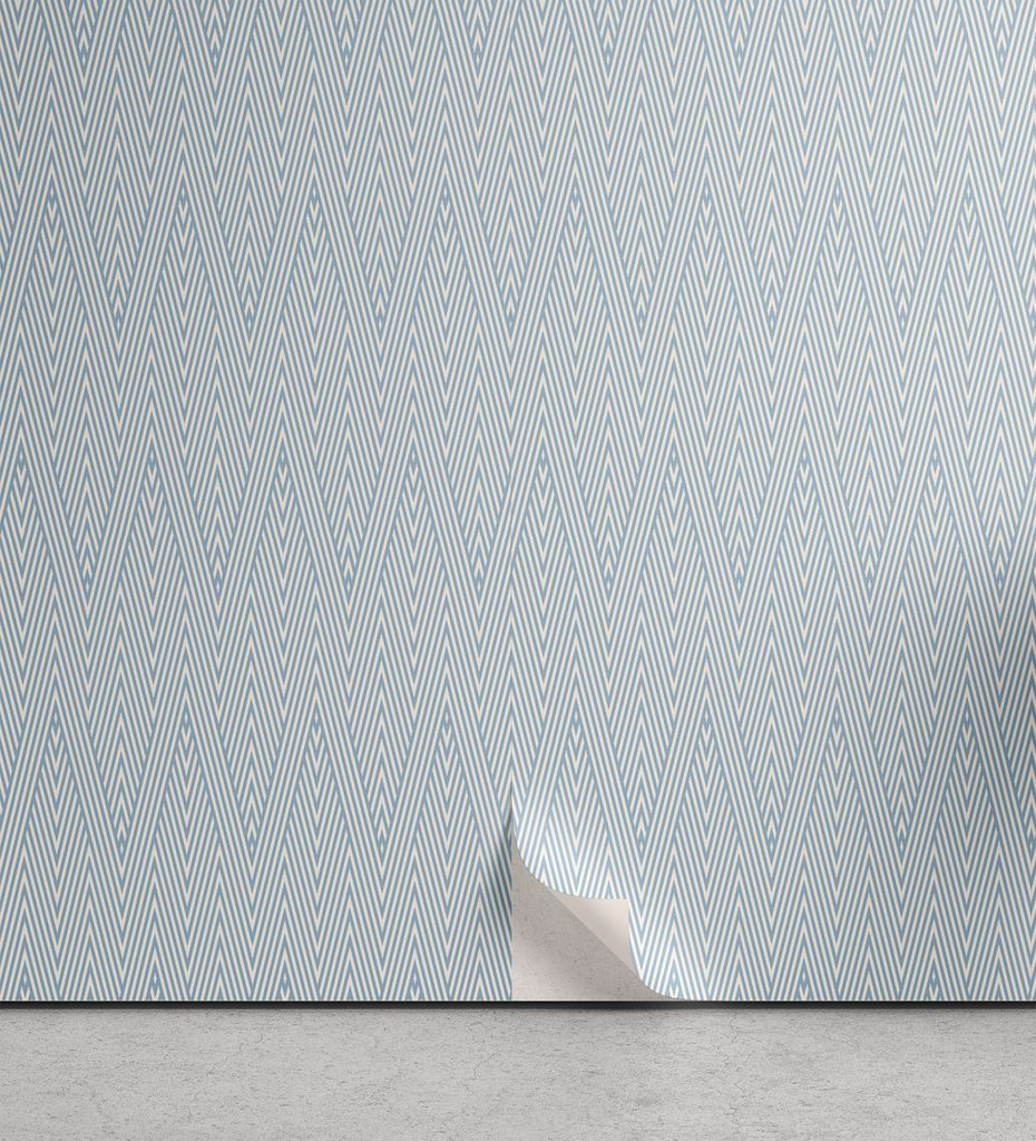 ABAKUHAUS Fischgräte abziehbare & klebbare Tapete für Zuhause, Geometric Retro Streifen, selbstklebendes Wohnzimmer Küchenakzent, 33 cm x 250 cm...