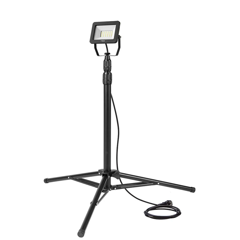 Projecteur extérieur LED 30W étanche IP65 luminaire de Chantier Mobile