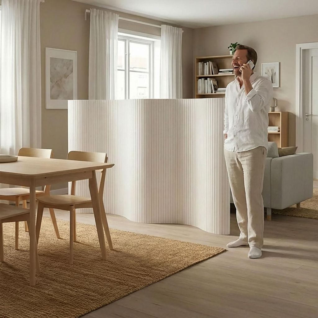 Homestyle4u Paravan Bambusová priečka Ochrana pred pohľadmi Obrázok produktu 