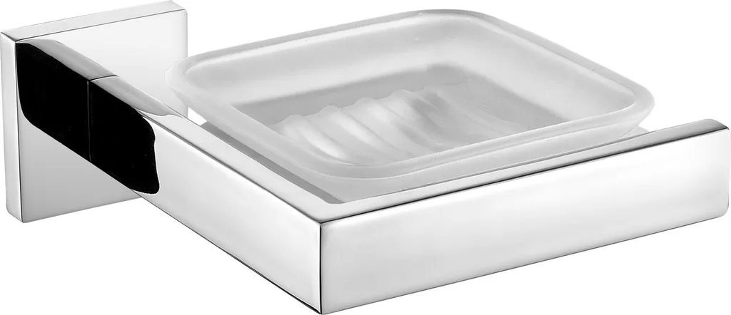 KWC CUBUS Portasapone Inox - Riflessi di Luce e Design per la Pelle