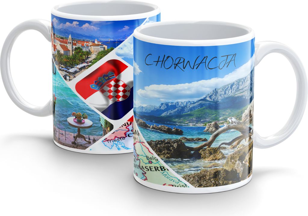 Becher 300ml Holiday Travel Collection v3 Kroatien Produktbild 