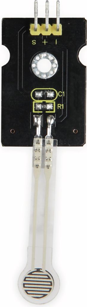 JOY-IT Dünnfilm-Drucksensor für bis zu 2 KG, SEN-Pressure02