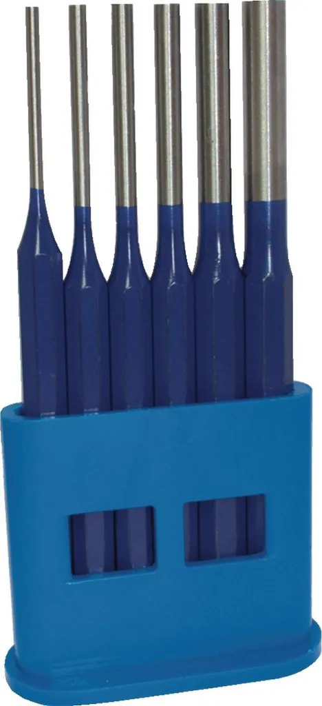 Set di estrattori per copiglie, 6 pezzi, 3-4-5-6-8-10 mm, supporto in plastica