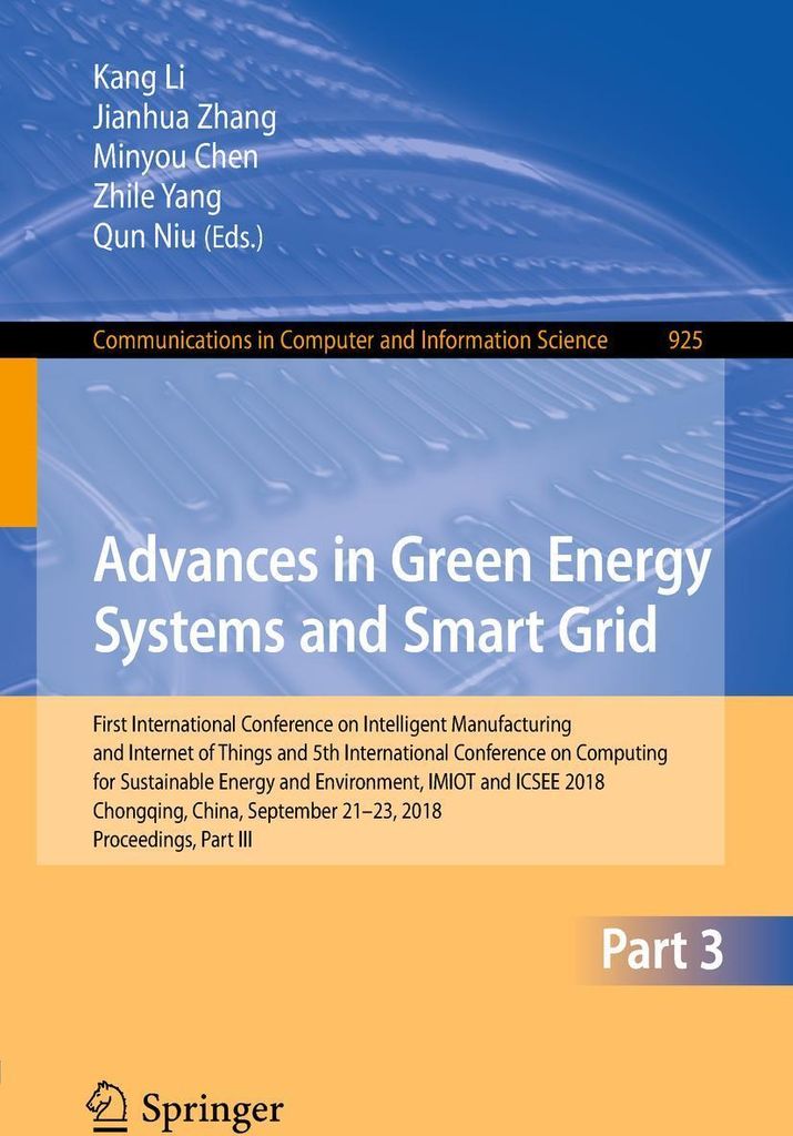 Advances in Green Energy Systems and Smart Grid