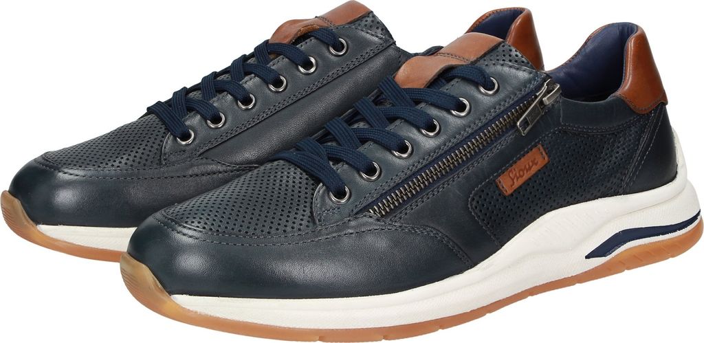 Sioux Turibio 706, Basket Homme, Schwarz, 48 EU