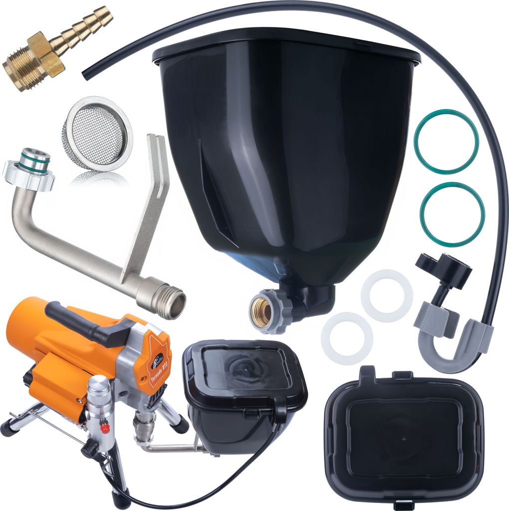 6L Material-/Farbtank für Tornado und Zenthril Kolbenlackiergeräte der Serien EasyPerformance und PowerXcellence