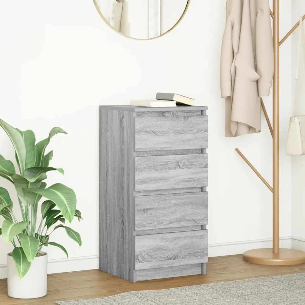 Offerta Credenza Maison Exclusive 37,5x35x76 cm Grigio Sonoma | Occasione