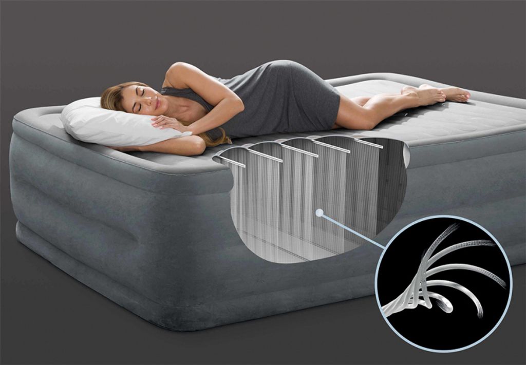 Intex Luftbett Comfort Plush High Rise Queen mit Pumpe Produktbild 16