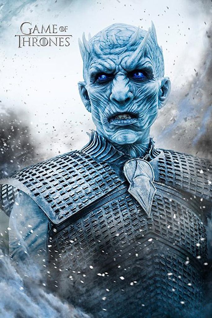 Game of Thrones Poster Staffel 6 Night King 91,5 x 61 cm