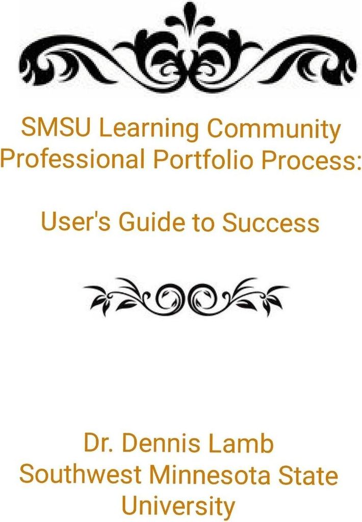SMSU Learning Community Professional Portfolio Process