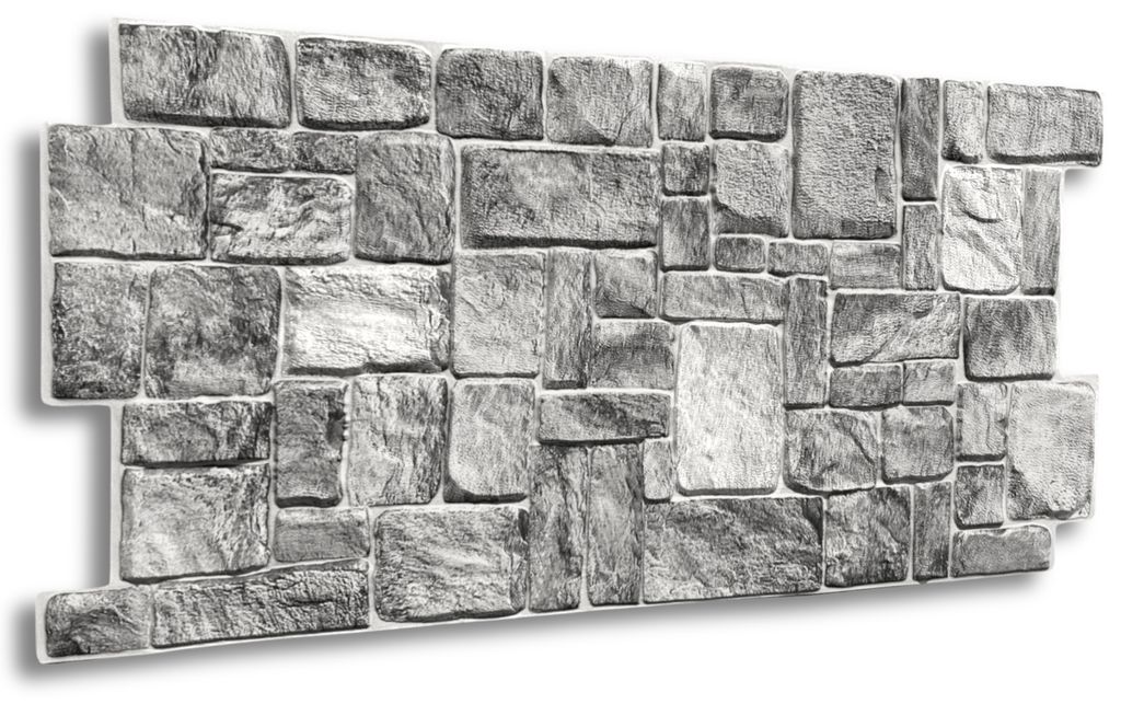3D PVC Wandpaneele Wandverkleidung PVC-Verkleidung Stein Holz Mosaik Fliesen Imitation (ca. 0,5qm)