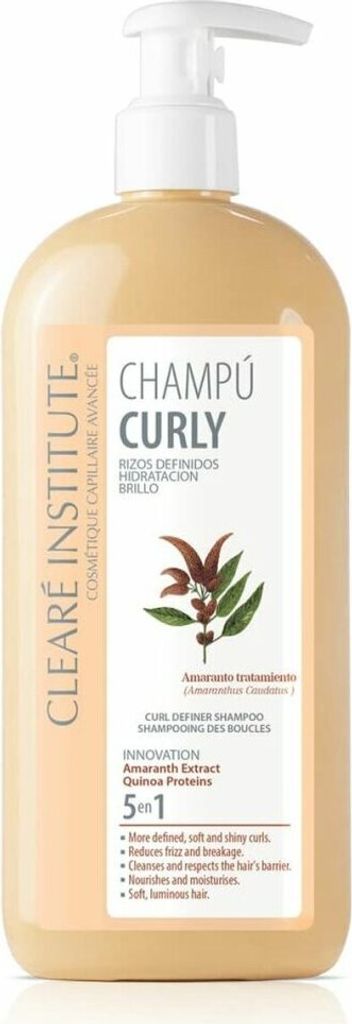 Clearé Institute Curly Curly Shampoo Defined Curls Moisturising Shine 400ml