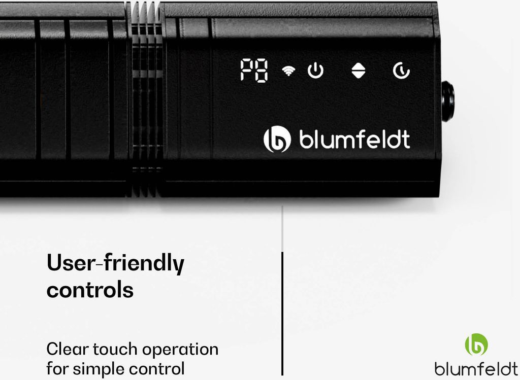 Blumfeldt infračervený ohrievač 2000 W - montáž na stenu a Obrázok produktu 6