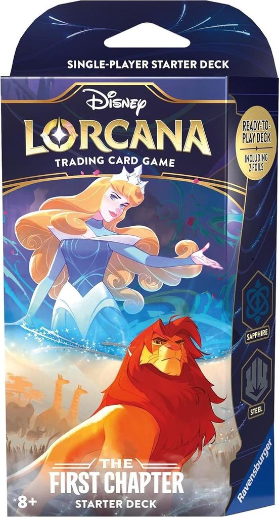 Disney Lorcana: Il Primo Capitolo - Mazzo iniziale Zaffiro Immagine del prodotto 