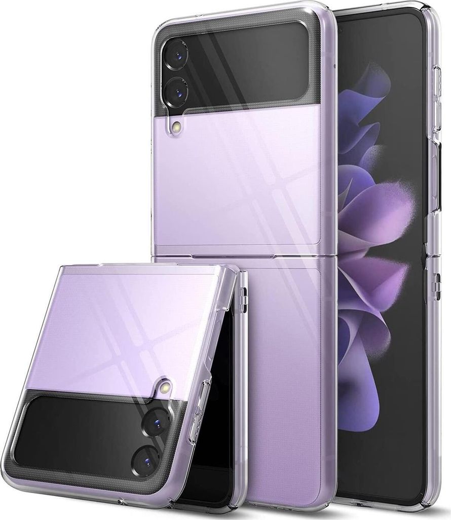 Schutzhülle für Samsung Galaxy Z Flip 3 Hülle Transparent Produktbild 