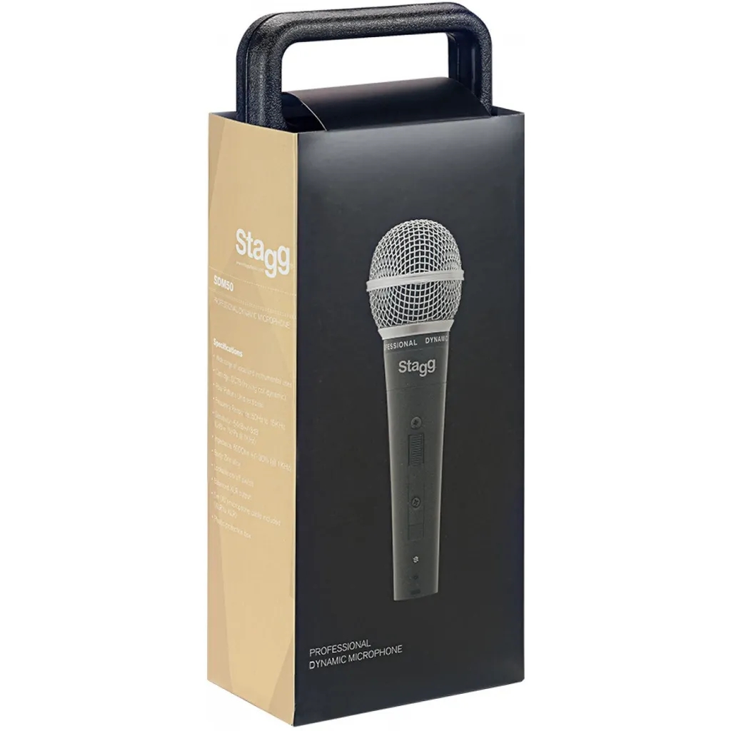 Stagg SDM50 Recensione e Caratteristiche - Microfono per Voce e Strumenti - 2
