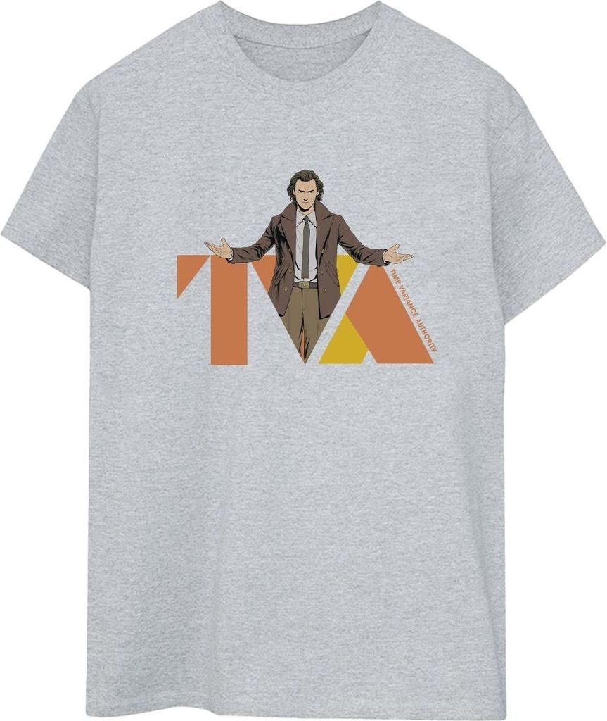 Marvel - "TVA" T-Shirt für Damen BI30924 (XXL) (Grau)