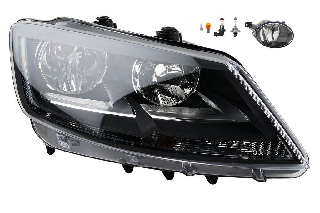 Johns, Scheinwerfer passend für Seat Alhambra 7N 06/10-04/15 H7 H15 Re. +Nebel+Leuchtm. 7N5941006 5K0941700F 5K0941700