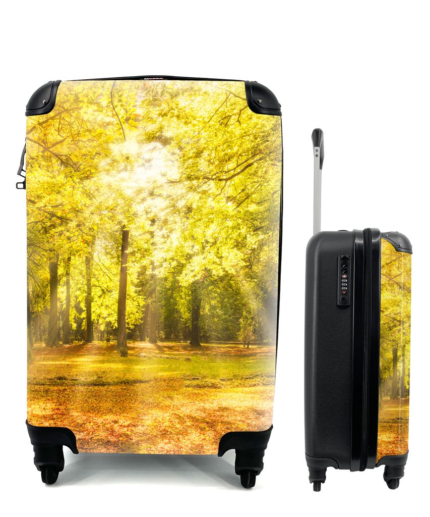 MuchoWow® Koffer Handgepäck Trolley Rollkoffer Kleine Produktbild 