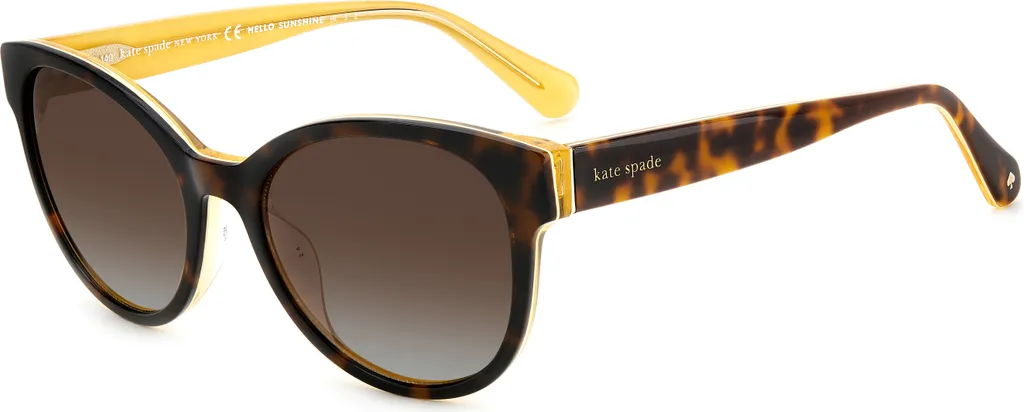 Kate Spade NATHALIE Lunettes de soleil femme verres dégradés brun 55mm