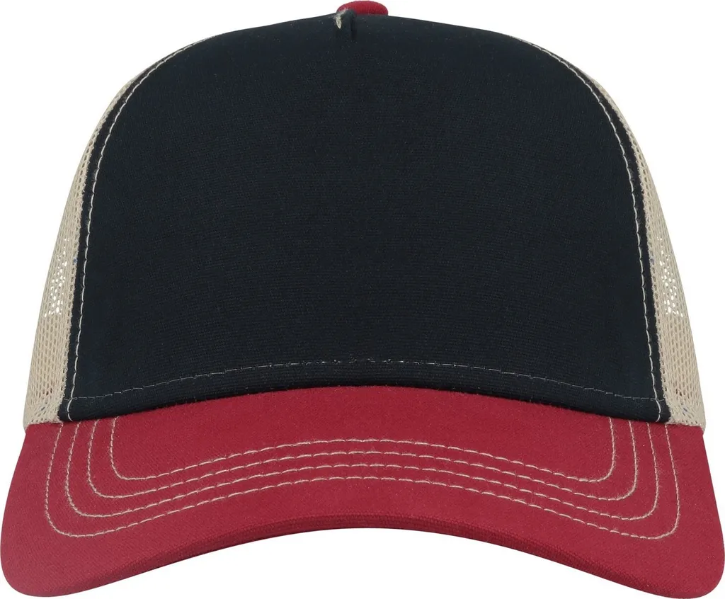 Cappello Trucker Atlantis AB566 Rapper: Scelta Etica e Minimalista