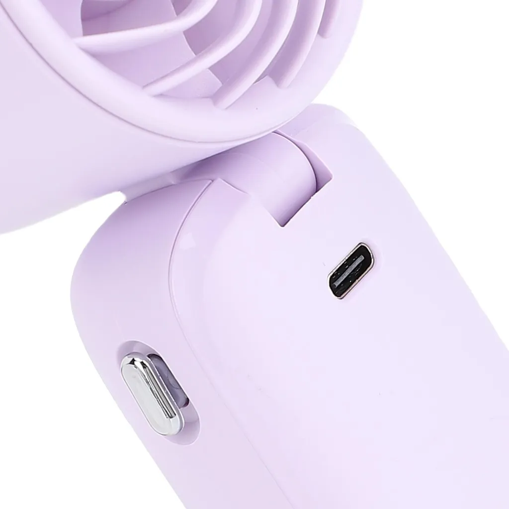 Mini Ventilatore da Collo Turbo 100 Marce LED: Raffreddamento USB - 3
