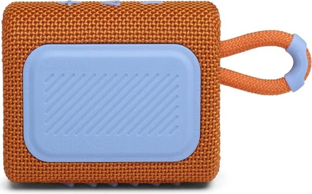 JBL GO 3 Orange - Mini Enceinte Bluetooth Étanche 5h - Son Puissant