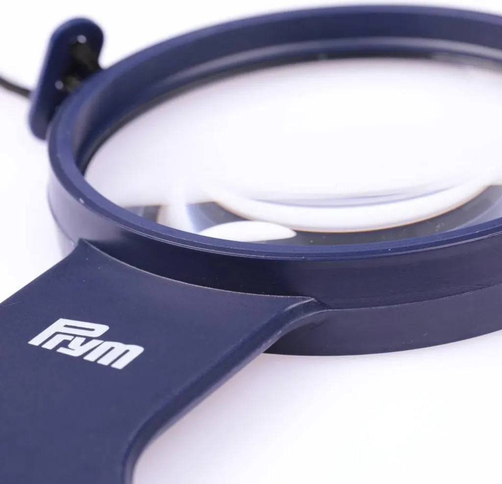 Grande loupe de broderie mains libres avec éclairage LED ajustable - 3