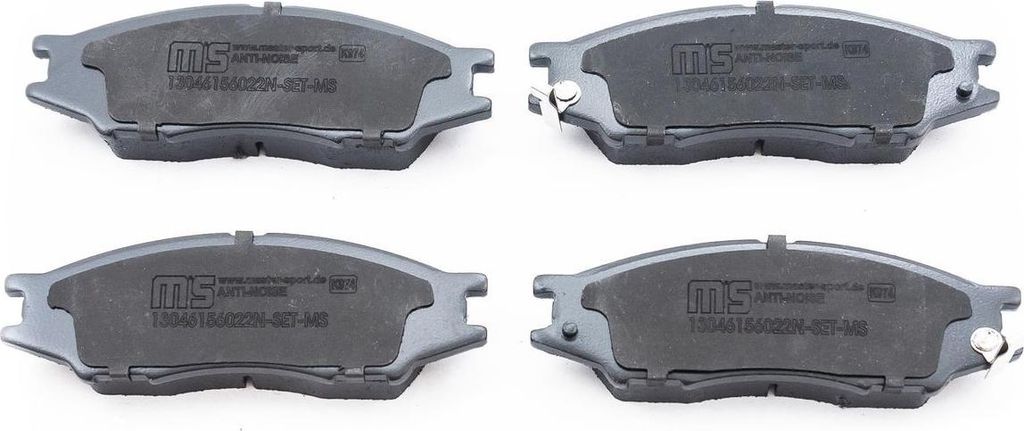 MASTER-SPORT Bremsbeläge Satz Vorne für NISSAN ALMERA II Hatchback (N16) 13046156022N-SET-MS