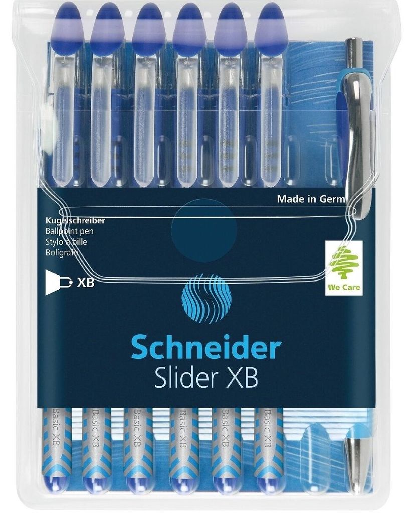 Schneider AG Slider Basic, Stick-Kugelschreiber, Blau, 7 Produktbild 