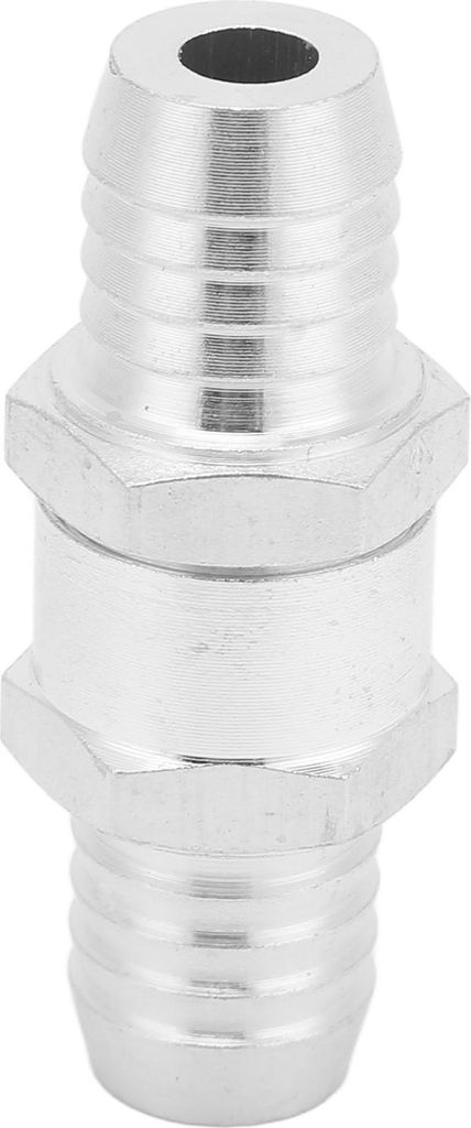 Non -Return One -Way -Prüfventil Aluminiumlegierung Universal für Kraftstoff Benzinöl Benzin Diesel Wasser16mm/0,63 Zoll