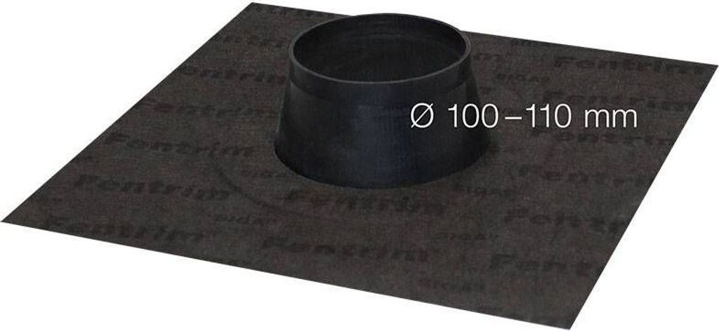 Siga Fentrim Manschette black für Außengebrauch 1 Stück 100.0 mm - 110.0 mm